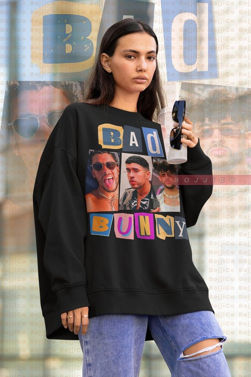 BAD BUNNY YHLQMDLG Sweatshirt, Tribute Rap Shirt, Bad Bunny Benito Antonio Sweater, Ocasio Vintage Tee