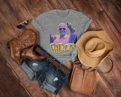 BIDEN Quicker F*cker Upper Shirt - Political Satire T-Shirt, Funny Movie Shirts - Image 3