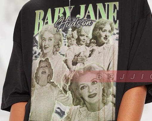 Baby Jane Hudson (What Ever Happened to Baby Jane) Character Shirt - Retro Baby Jane Vintage Shirt - Baby Jane Fan Tees - Image 2