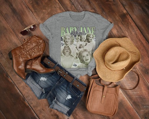 Baby Jane Hudson (What Ever Happened to Baby Jane) Character Shirt - Retro Baby Jane Vintage Shirt - Baby Jane Fan Tees - Image 3
