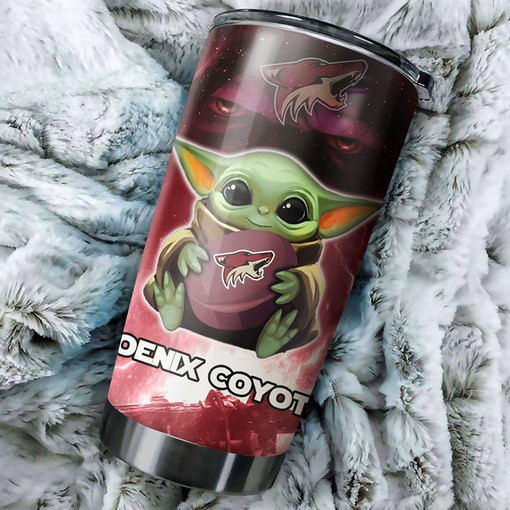Baby Yoda and Phoenix Coyotes Fans, Get Your NHL Tumbler Here