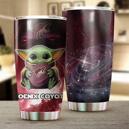 Baby Yoda and Phoenix Coyotes Fans, Get Your NHL Tumbler Here - Image 2