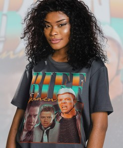 Back to Future Biff Tannen Character Shirt - Retro Biff Tannen Shirt - Biff Tannen Homage Tshirt