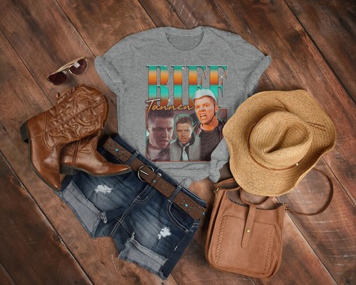 Back to Future Biff Tannen Character Shirt - Retro Biff Tannen Shirt - Biff Tannen Homage Tshirt - Image 3