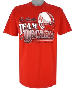Back-to-Back Champions Nebraska Huskers Sweatshirt 1995 (vintage ncaa shirts)