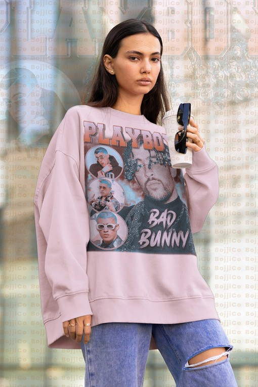 Bad Bunny Benito Antonio Sweater, BAD BUNNY YHLQMDLG Sweatshirt, Hip-hop T-shirt, Ocasio Vintage Tee