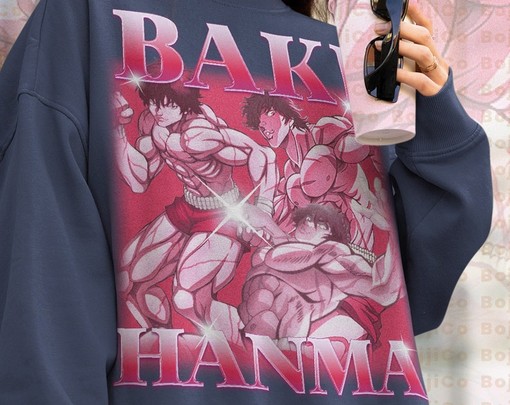 Baki Hanma Anime Sweatshirt - Classic Movie T-Shirts for Fans of Baki Hanma - Image 4