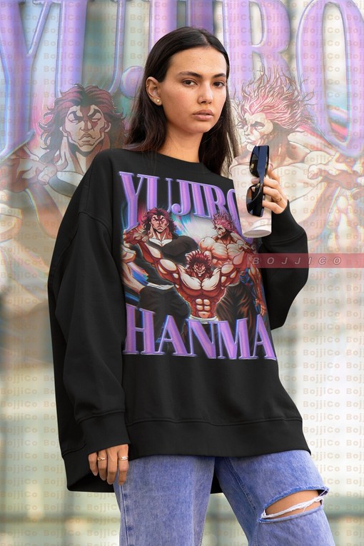 Baki the Grappler Homage Sweatshirt - Movie Shirts for Men Who Love Anime