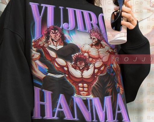 Baki the Grappler Homage Sweatshirt - Movie Shirts for Men Who Love Anime - Image 4