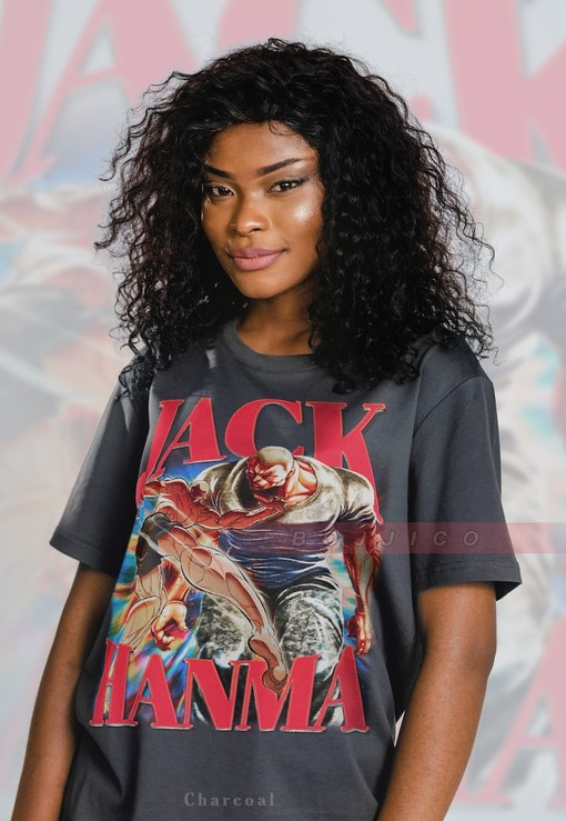 Baki the Grappler Homage T-Shirt - Classic Movie T-Shirts for Anime Fans