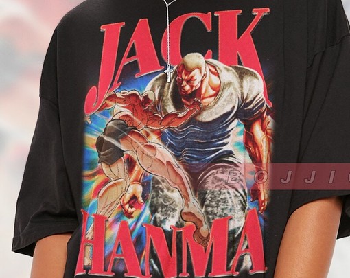 Baki the Grappler Homage T-Shirt - Classic Movie T-Shirts for Anime Fans - Image 2