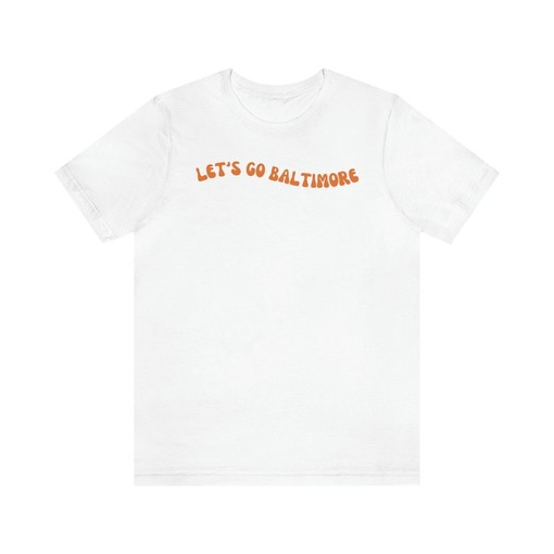 Baltimore Baseball Tee, Oversize Baltimore Orioles Tee, Baseball Game Day Tee - Image 2