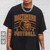 Baltimore Football Tee, Vintage Trending Gift for Fans