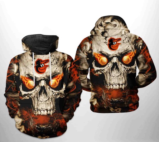 Baltimore Orioles MLB All-Over Print Hoodie with Unique Design