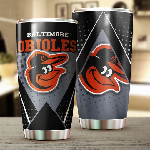 Baltimore Orioles MLB Tumbler with Unique Design for Exceptional Baseball Fans - Image 2