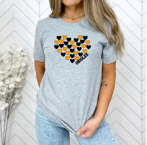 Baltimore Orioles T-Shirt & Sweatshirt - MLB Baseball with Vintage NCAA Shirts