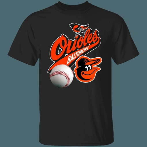 Baltimore Orioles Vintage 90s MLB Crewneck T-Shirt Hoodie for Baseball Fans - Image 2