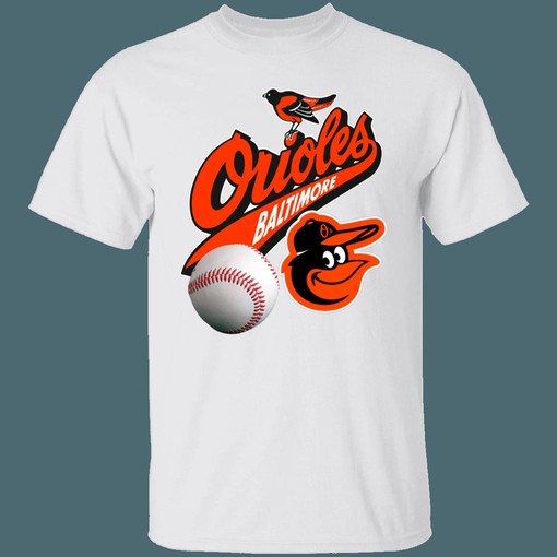 Baltimore Orioles Vintage 90s MLB Crewneck T-Shirt Hoodie for Baseball Fans - Image 3