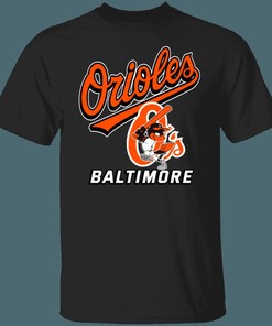 Baltimore Orioles Vintage MLB T-Shirt Sweatshirt Hoodie for Baseball Fans