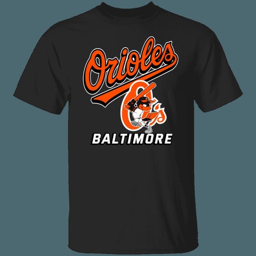 Baltimore Orioles Vintage MLB T-Shirt Sweatshirt Hoodie for Baseball Fans