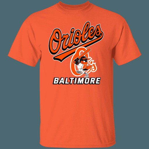 Baltimore Orioles Vintage MLB T-Shirt Sweatshirt Hoodie for Baseball Fans - Image 2