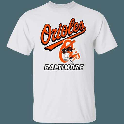 Baltimore Orioles Vintage MLB T-Shirt Sweatshirt Hoodie for Baseball Fans - Image 3