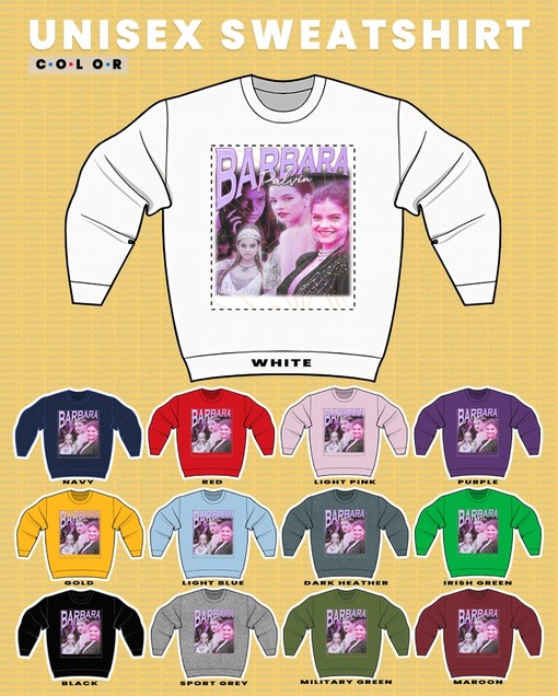 Barbara Palvin Vintage Sweater, Supermodel Fan Tees, Minimalist Movie Shirts for Women - Image 3