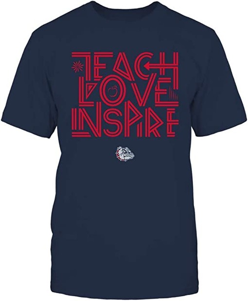 Basketball Ribbon Gifts for Fans - Vintage Style Bulldogs Shirt for Gonzaga University Supporters