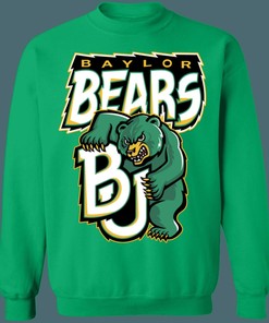 Baylor Bears Vintage NCAA Sweatshirt Hoodie Shirt for Fans of All Ages