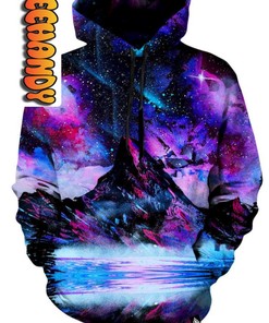 Be Unique with Dusk All Over Print 3D Hoodie in Mysterious Look
