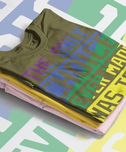 Be Yourself Shirt - Minimalist Movie Shirts for Men with PRIDE Month and QUEER AF