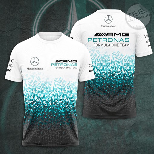 Be a Part of the Champion Team with Mercedes Petronas 2022 All Over Print Hoodie 3D for F1 Fans