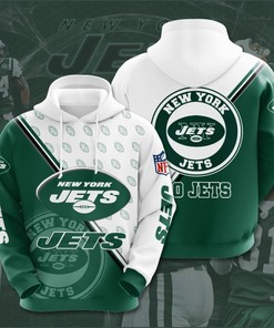 Be a Trendsetter with New York Jets Men's 3D Hoodie for Sports Enthusiasts