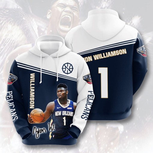 Be a True Fan with Pelicans Custom Sport All Over Print Hoodie 3D