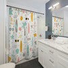 Beach Pattern Shower Curtain - Bring the Beach Home