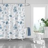 Beautiful Dragonfly and Floral Shower Curtain | Loving Bath Curtain for Bathroom Decor
