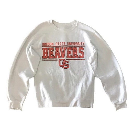 Beavers Oregon State University Vintage Style Sweatshirt, Oregon State Sweatshirt, Gift for Her