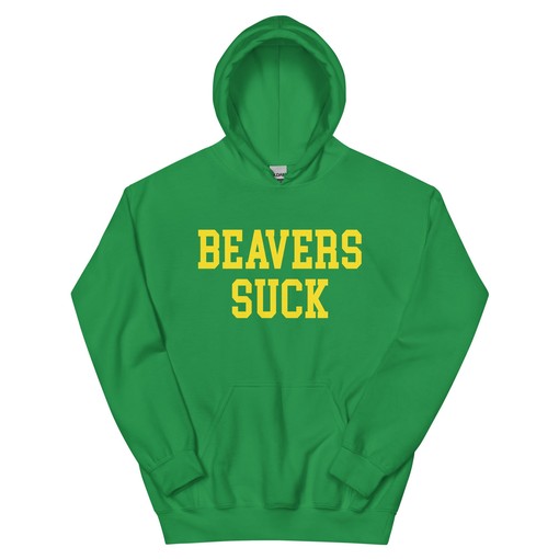 Beavers vs. Oregon Rivalry Sucks Hoodie Sweatshirt - Retro NCAA Shirts