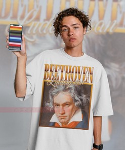 Beethoven Classical Music Artist Tee featuring German Composer Ludwig van Beethoven, Conductor known for Symphony