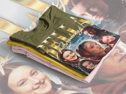 Bella Ramsey Sweatshirt, Homage T-Shirt, Retro 90s Sweater, Bella Ramsey Fans Gift, Movie Character Shirts - Image 4