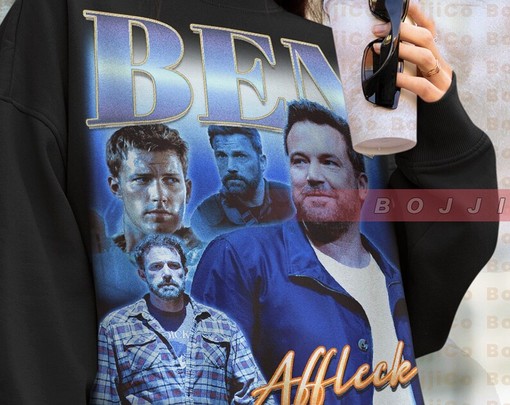 Ben Affleck Homage Sweater, Fan Tees for Retro 90s Look - Movie Shirts for Boys - Image 4