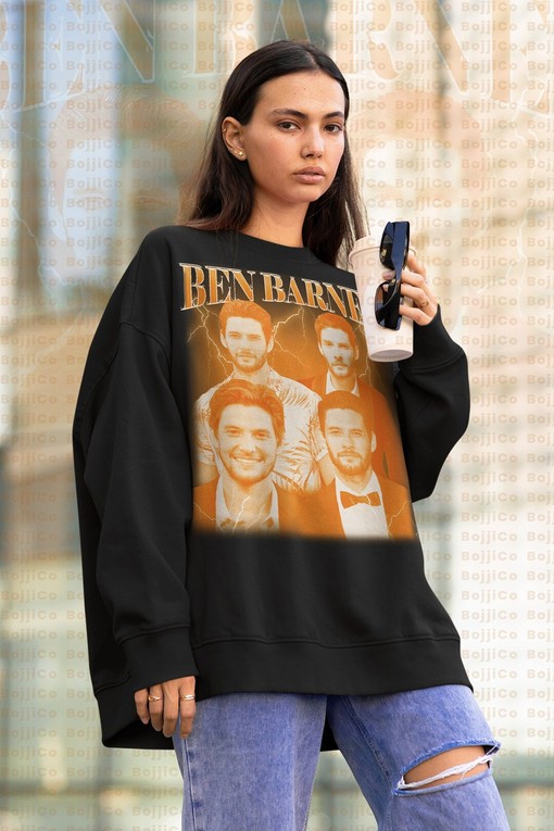 Ben Barnes Shadow and Bone Sweatshirt, En Barnes Unisex Tee with Vintage 90s Style, Shdw Bne Movie Sweater for Fans