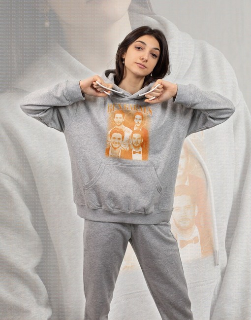 Ben Barnes Shadow and Bone Sweatshirt, En Barnes Unisex Tee with Vintage 90s Style, Shdw Bne Movie Sweater for Fans - Image 2