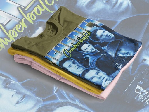 Benedict Cumberbatch Imitation Homage Vintage Movie Shirt, Strange 90s Sweater for Movie Fans, Enigma Merchandise Gift - Image 4