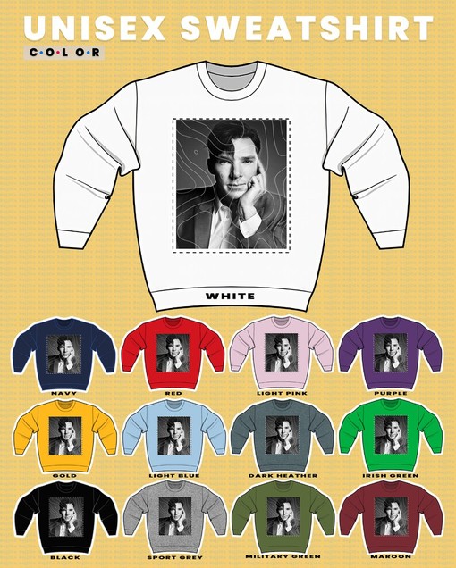 Benedict Cumberbatch Strange 90s Sweater for Movie Fans, Imitation Gift, Enigma Merchandise Tribute - Image 3