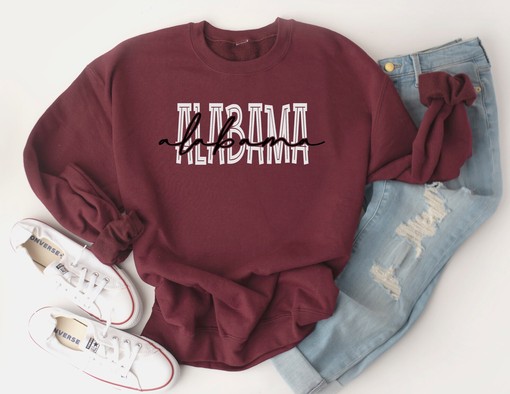 Best Alabama Graphic Sweatshirt Hoodie and Shirt Gifts for NCAA Fans - Image 2