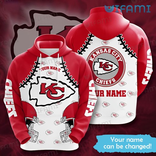 Best Dad Ever? Show It with a Red, White, and Blue 3D Hoodie for Kansas City Chiefs Fans Custom All Over Print Design