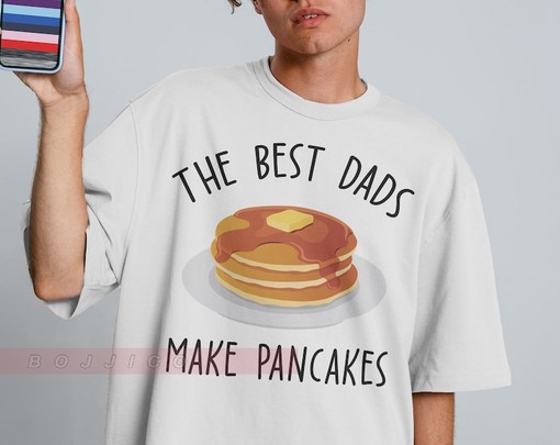 Best Dads Make Pancakes Hoodie, Brunch Breakfast Tank Top for Father's Day - Movie Fans Gifts - Image 4