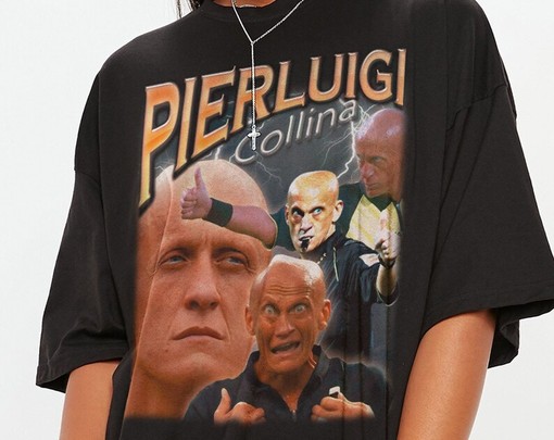 Best Football Referee Of All Time Unisex Shirts - Pierluigi Collina Vintage Shirt - Soccer shirt - Image 2