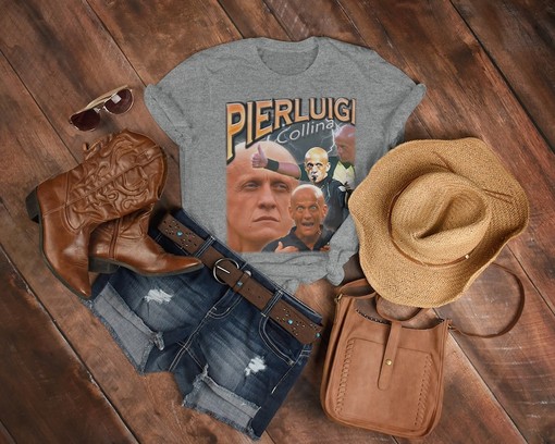 Best Football Referee Of All Time Unisex Shirts - Pierluigi Collina Vintage Shirt - Soccer shirt - Image 3